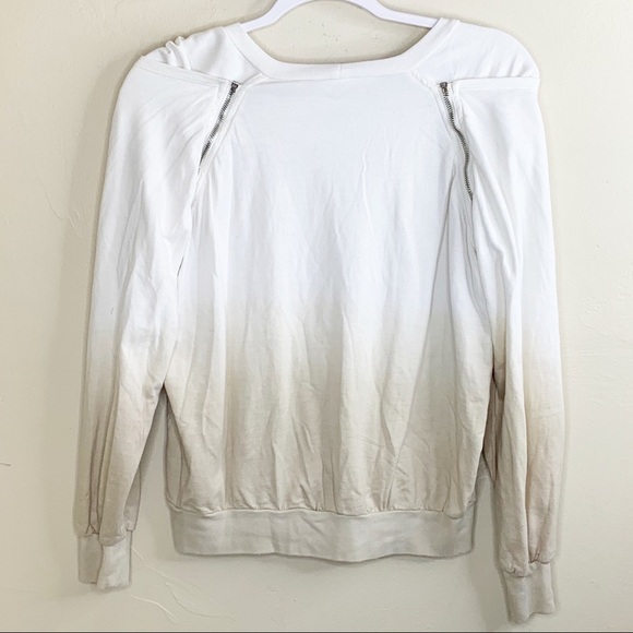 Young Fabulous & Broke Ombre Zipper Sweatshirt - Picture 4 of 6